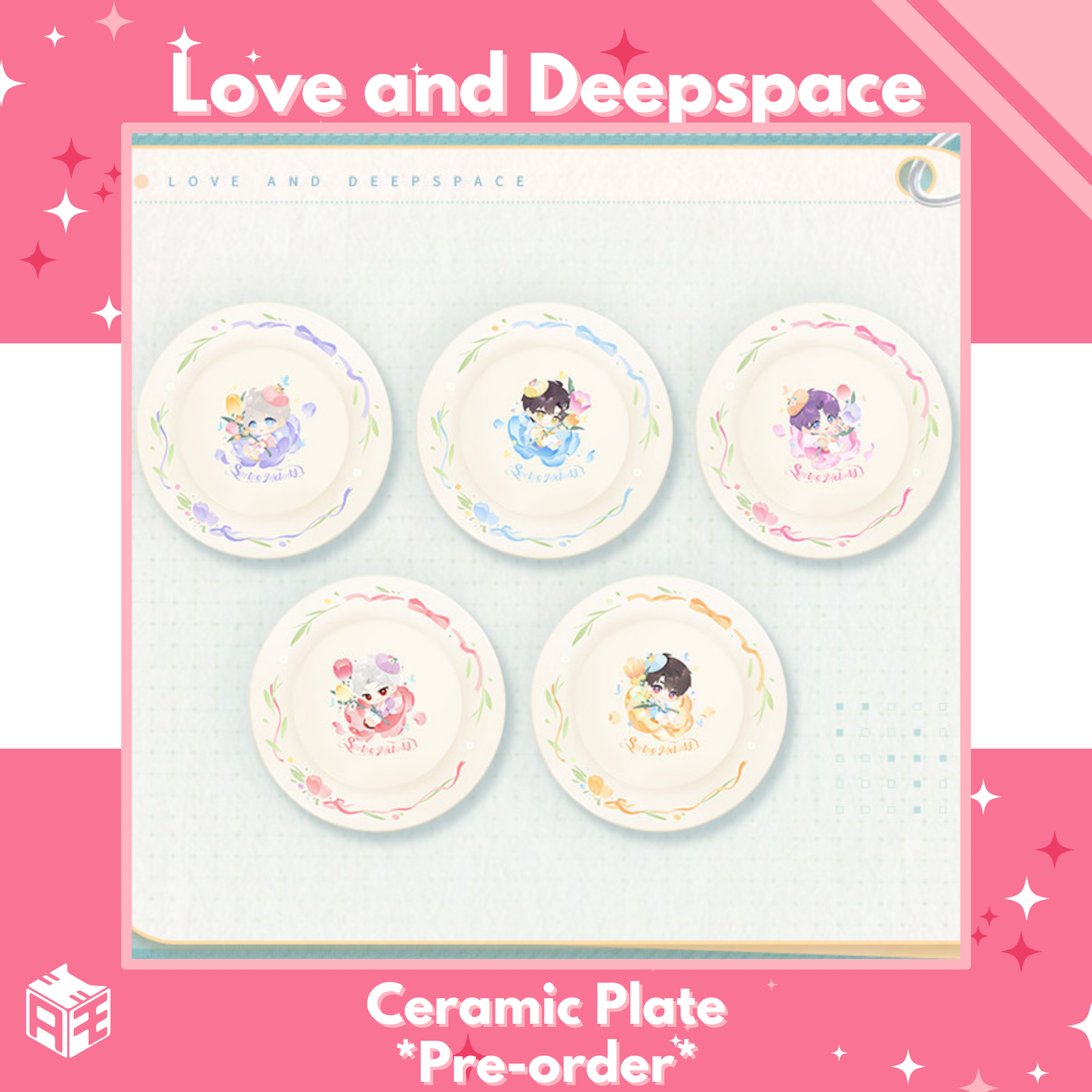 [Pre-order] Love and Deepspace "Spring Melody" Ceramic Plate