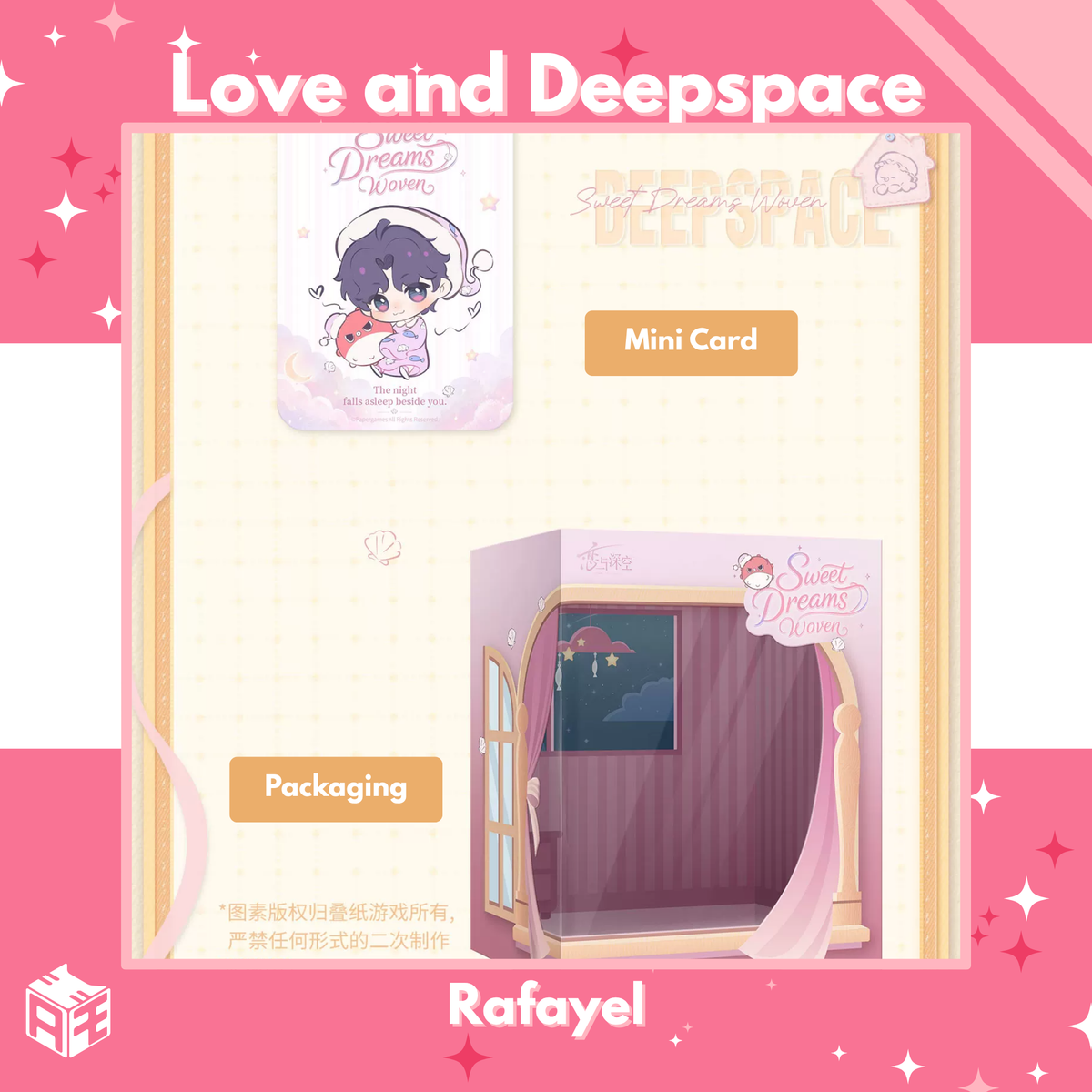 [Pre-order] Love and Deepspace "Sweet Dreams in Your Palm" Figure Set