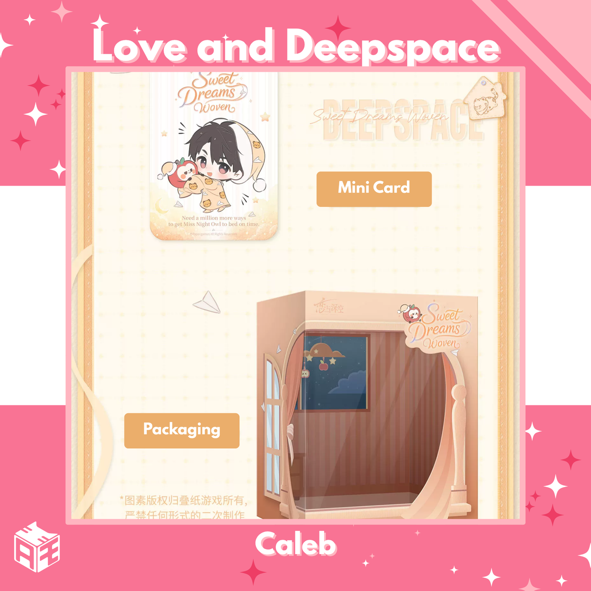 [Pre-order] Love and Deepspace "Sweet Dreams in Your Palm" Figure Set