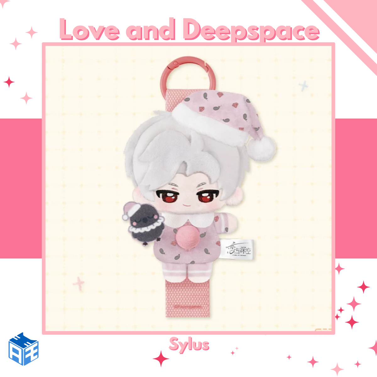 [Pre-order] Love and Deepspace "Sweet Dreams Woven" Fluffy Button Charm