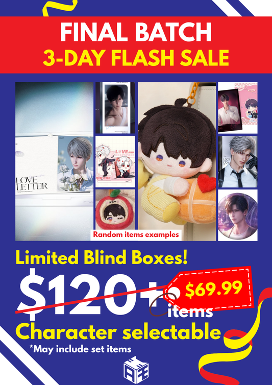 [3 days flash sale] Love and Deepspace Character-Selectable Blind Box