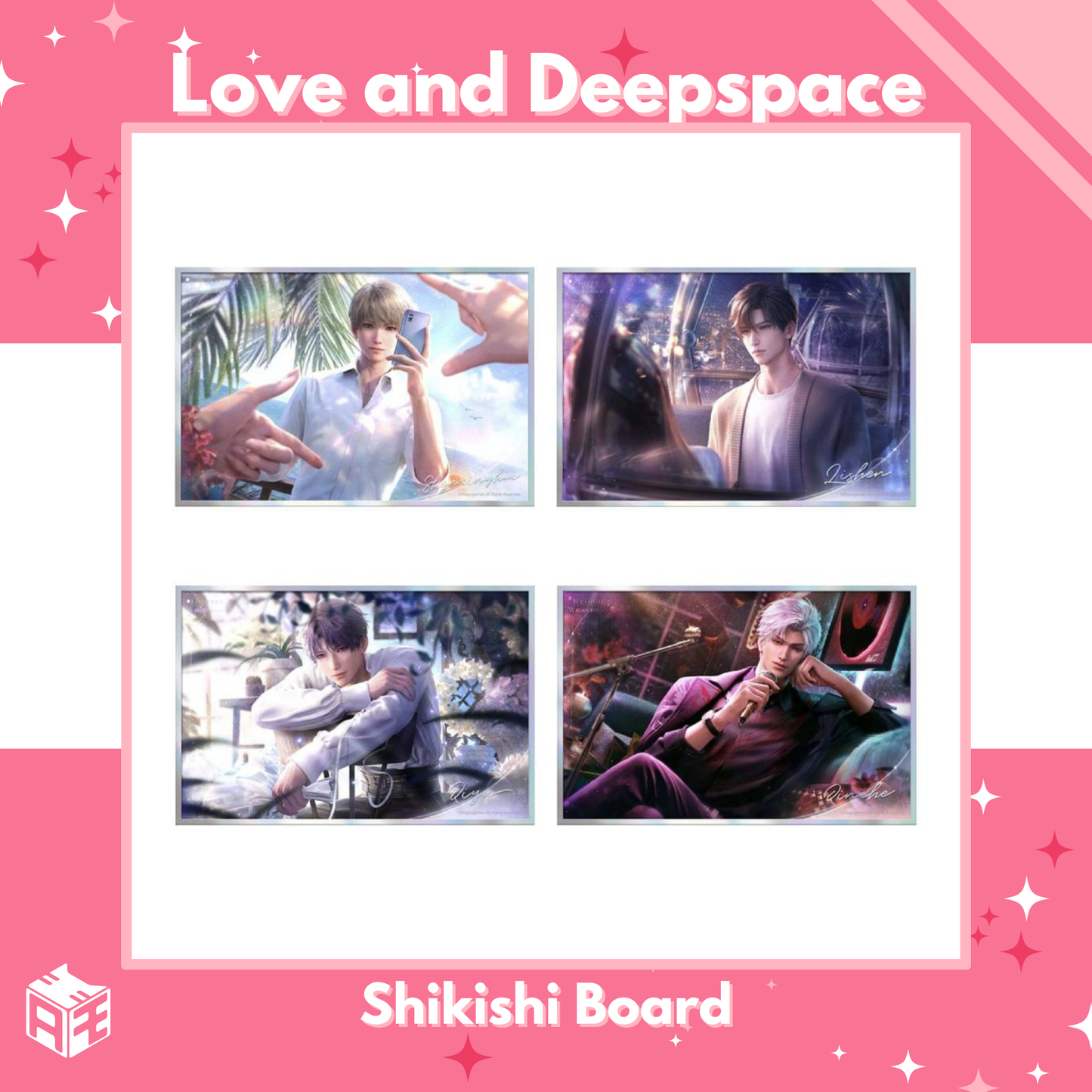 [Limited Edition] Love and Deepspace "Space Echo" Shikishi Board