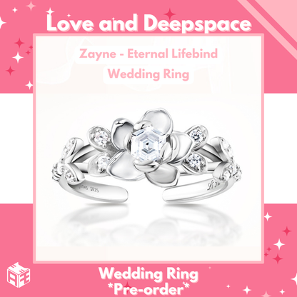 [Pre-order] Love and Deepspace -Zayne "From Morning Light to Lasting Time" Eternal Lifebind Wedding Ring