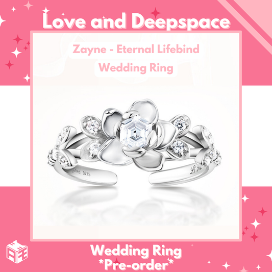 [Pre-order] Love and Deepspace -Zayne "From Morning Light to Lasting Time" Eternal Lifebind Wedding Ring