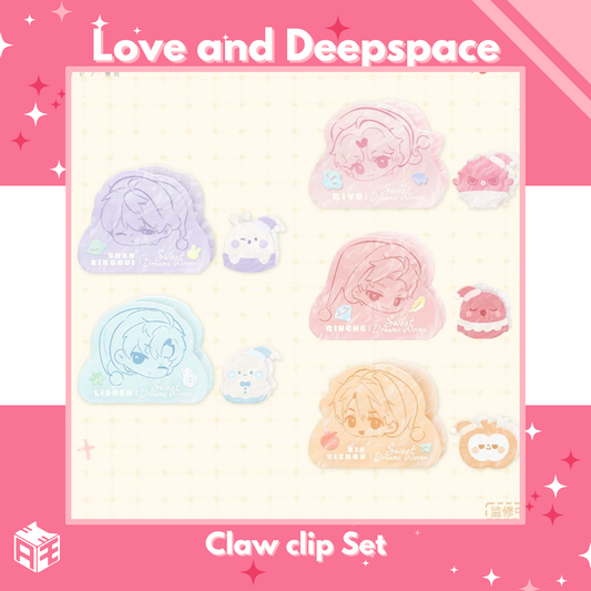 [Pre-order] Love and Deepspace "Sweet Dreams Woven" Claw Clip Set
