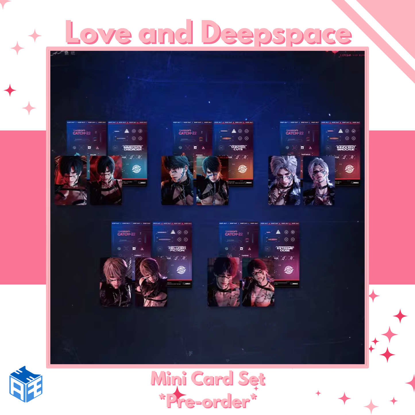 [Pre-order] Love and Deepspace "Tomorrow's Catch-22" Mini Card Set
