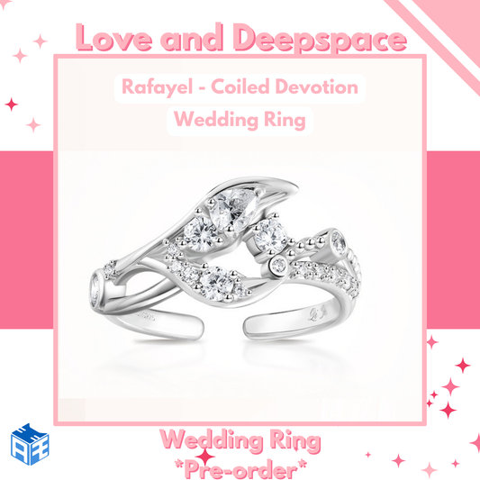 [Pre-order] Love and Deepspace - Rafayel "From Morning Light to Lasting Time" Coiled Devotion Wedding Ring