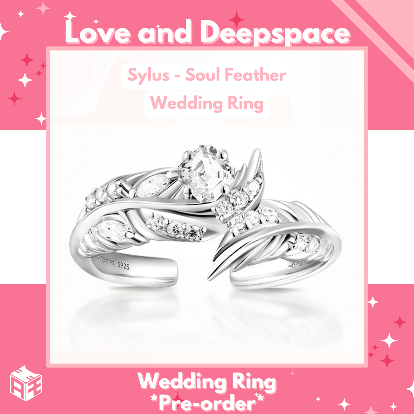 [Pre-order] Love and Deepspace - Sylus "From Morning Light to Lasting Time" Soul Feather Wedding Ring