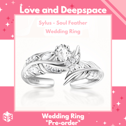 [Pre-order] Love and Deepspace - Sylus "From Morning Light to Lasting Time" Soul Feather Wedding Ring