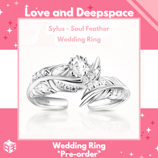 [Pre-order] Love and Deepspace - Sylus "From Morning Light to Lasting Time" Soul Feather Wedding Ring