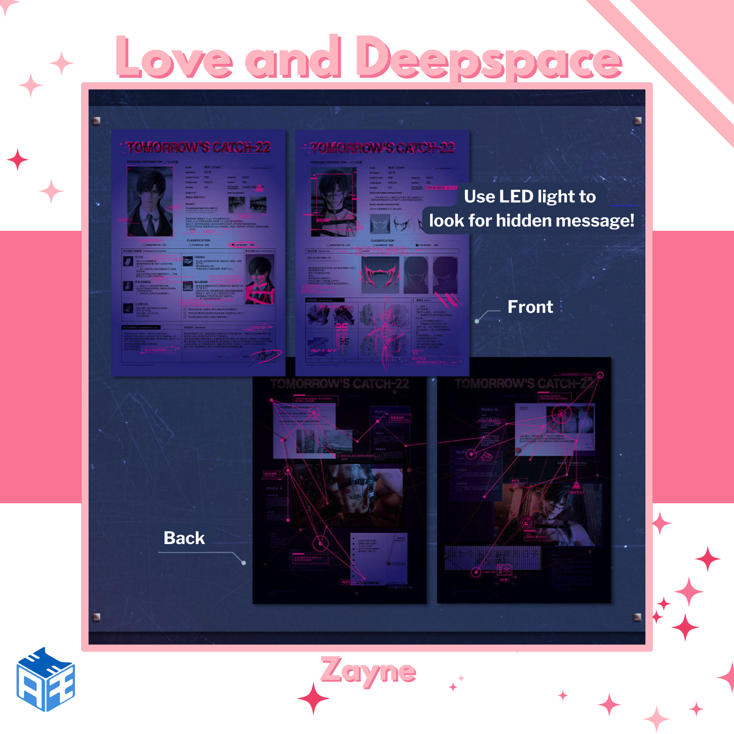 [Pre-order] Love and Deepspace "Tomorrow's Catch-22" Photo Card Set