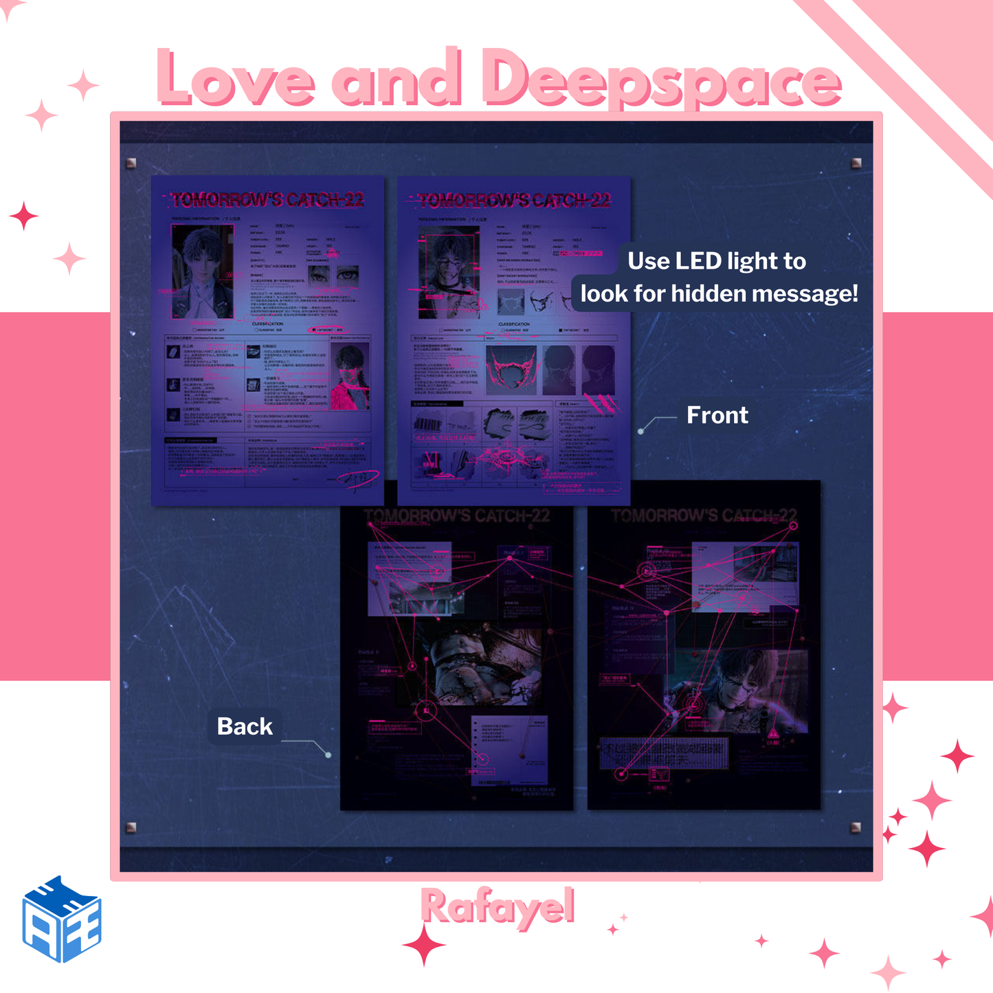 [Pre-order] Love and Deepspace "Tomorrow's Catch-22" Photo Card Set