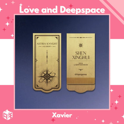 [Pre-order] Love and Deepspace "When Time Writes Back" Bookmark