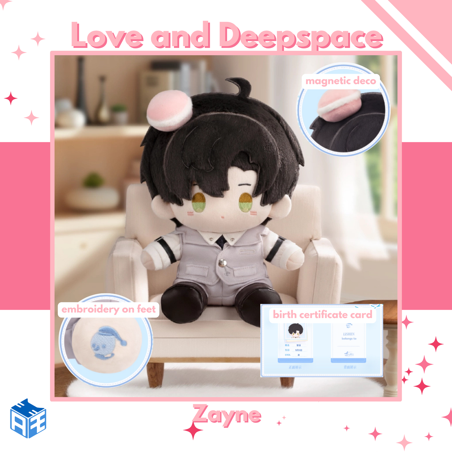 [Pre-order] Love and Deepspace "Daily Companion" Plushie
