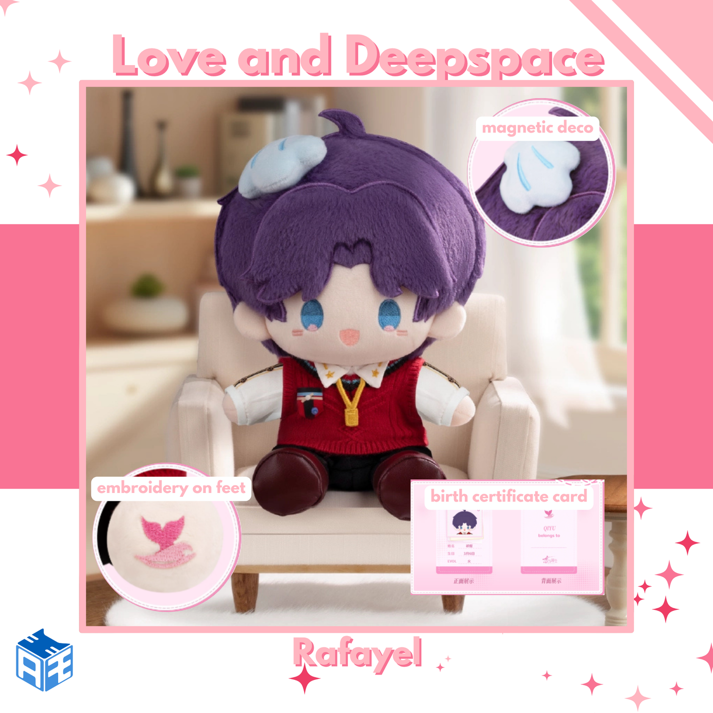 [Pre-order] Love and Deepspace "Daily Companion" Plushie