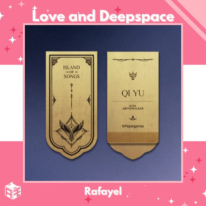 [Pre-order] Love and Deepspace "When Time Writes Back" Bookmark