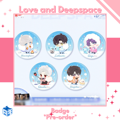 [Pre-order] Love and Deepspace "Winter Journey" Badge
