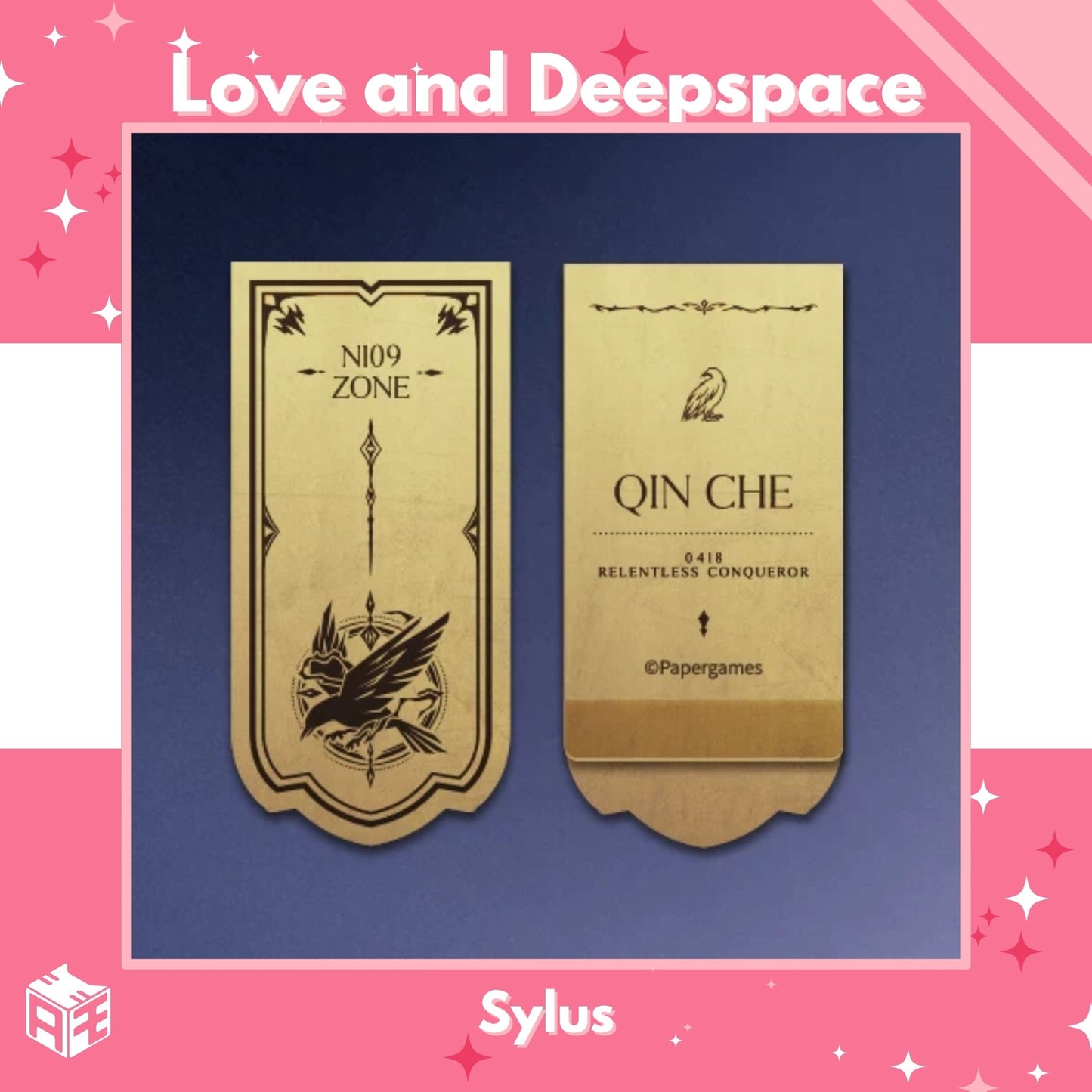 [Pre-order] Love and Deepspace "When Time Writes Back" Bookmark