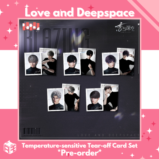 [Pre-order] Love and Deepspace "Blazing Portrait" Temperature-sensitive Tear-off Card Set