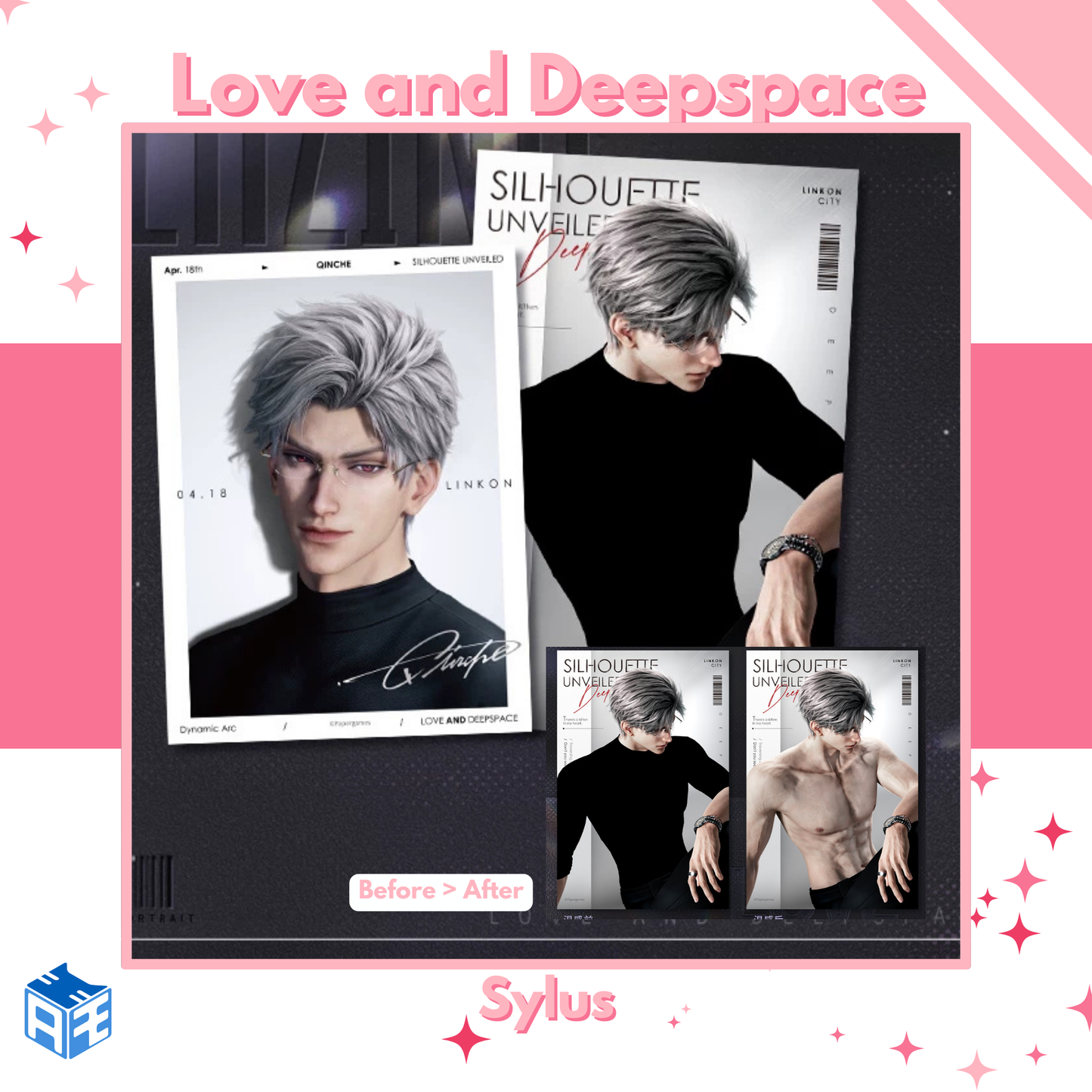 [Pre-order] Love and Deepspace "Blazing Portrait" Temperature-sensitive Tear-off Card Set