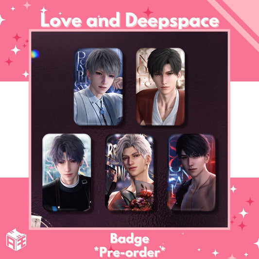 [Pre-order] Love and Deepspace "Journey of Heart and Memory" Badge