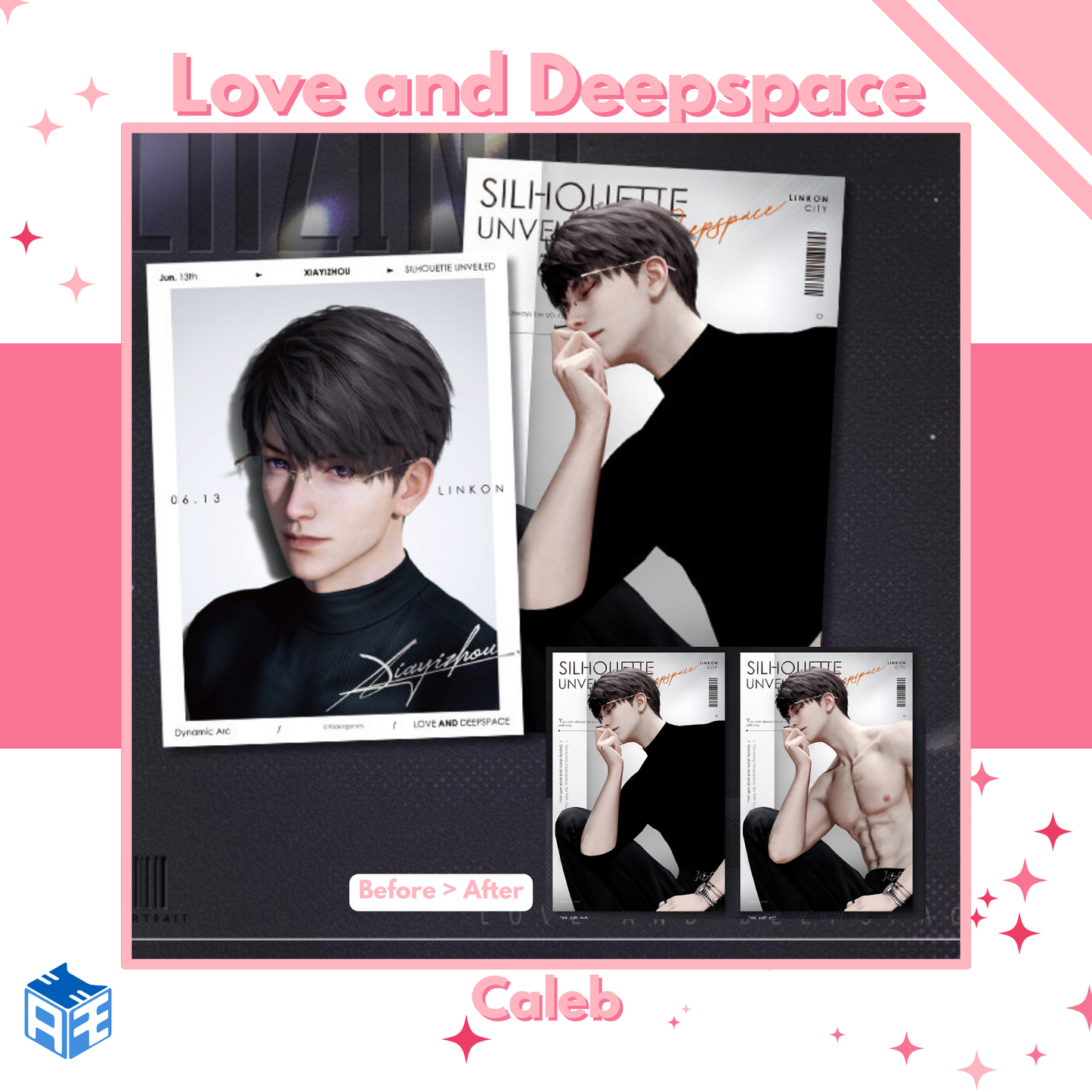 [Pre-order] Love and Deepspace "Blazing Portrait" Temperature-sensitive Tear-off Card Set