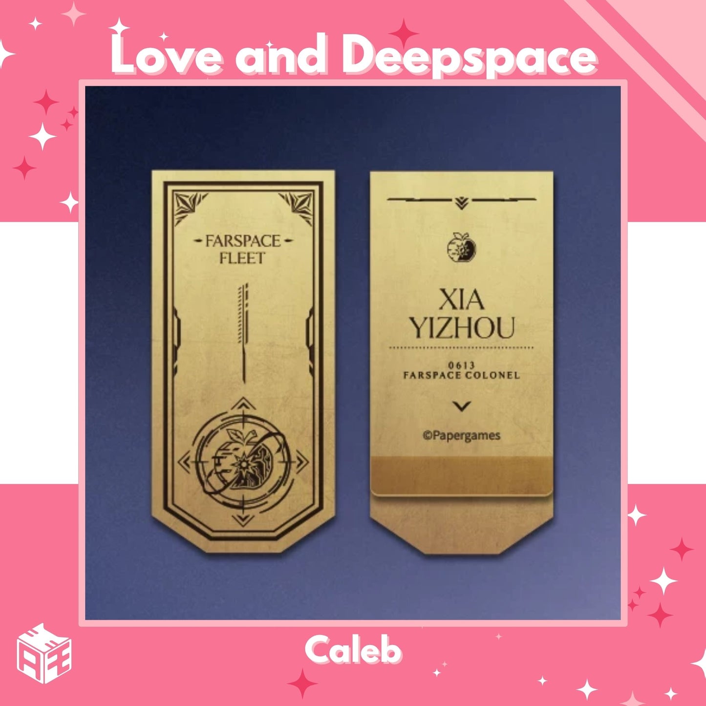 [Pre-order] Love and Deepspace "When Time Writes Back" Bookmark