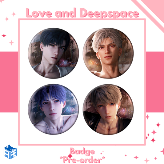 [Pre-order] Love and Deepspace "Misty Invasion" Badge