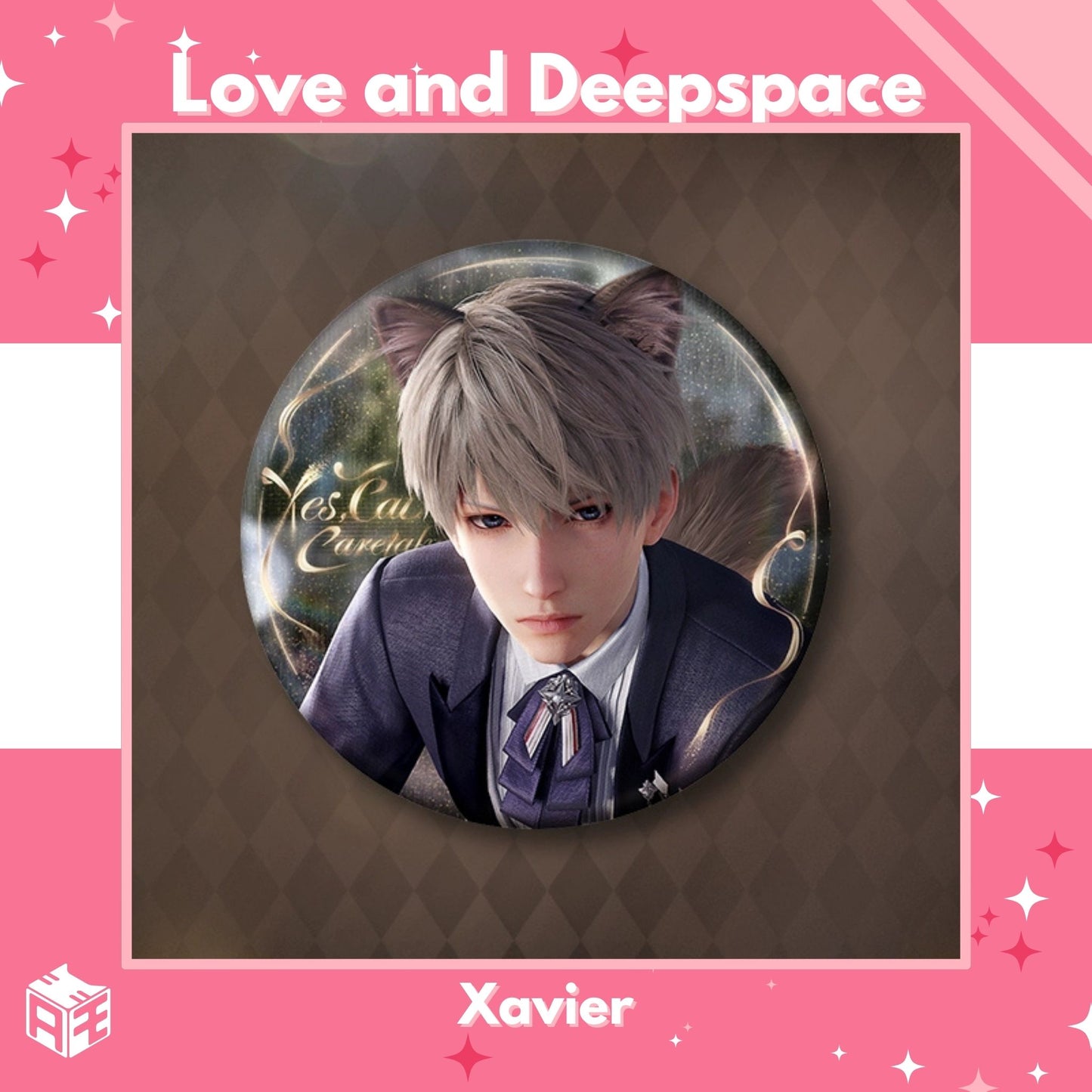 [Pre-order] Love and Deepspace "Yes, Cat Caretaker" Badge