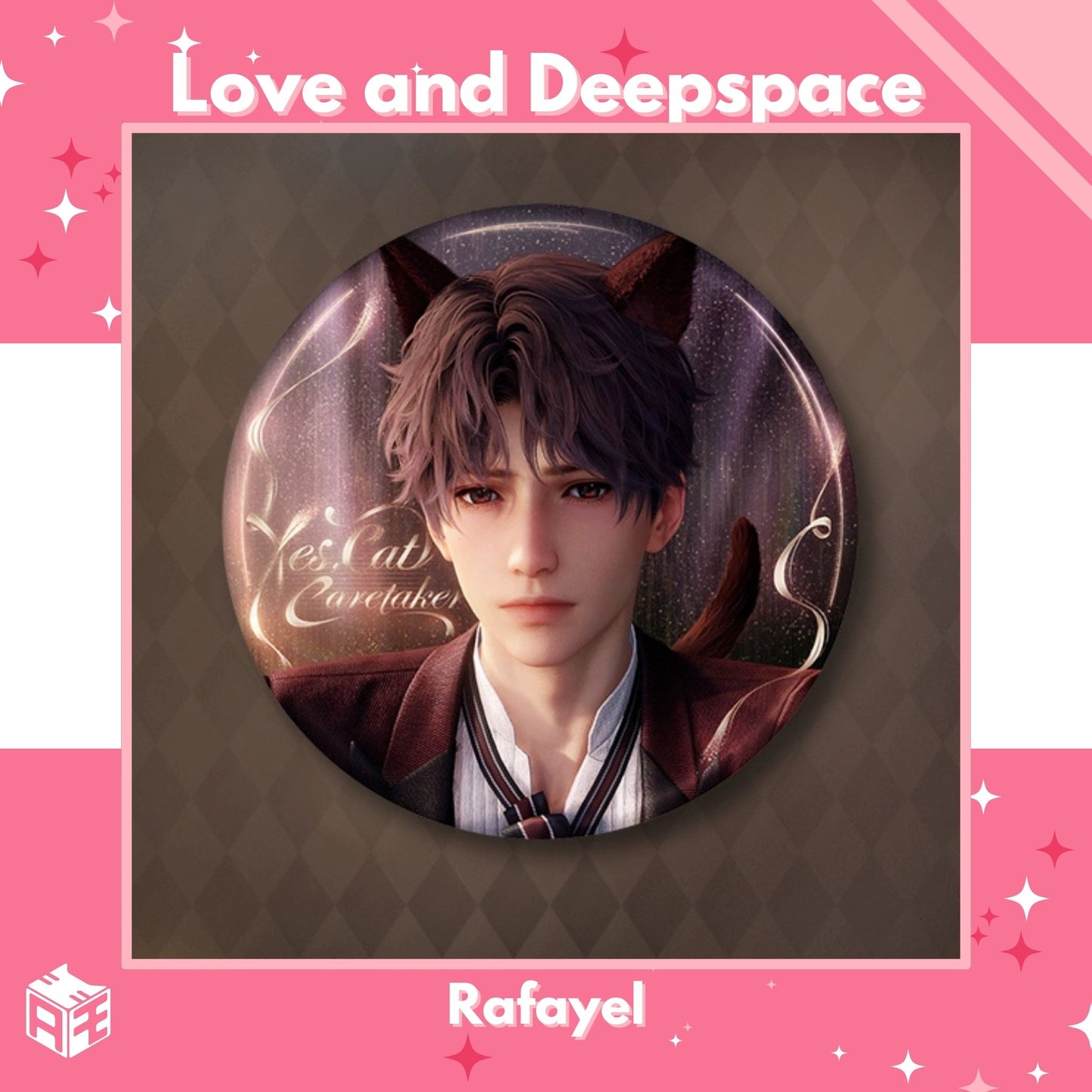[Pre-order] Love and Deepspace "Yes, Cat Caretaker" Badge