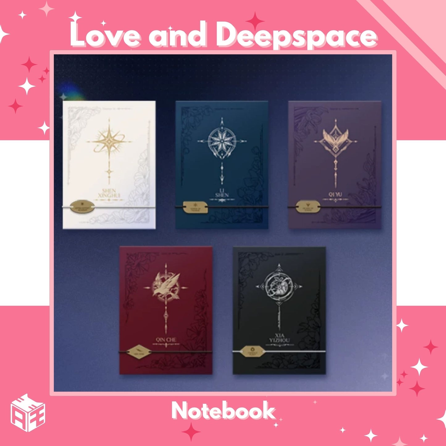 [Pre-order] Love and Deepspace "When Time Writes Back" Notebook
