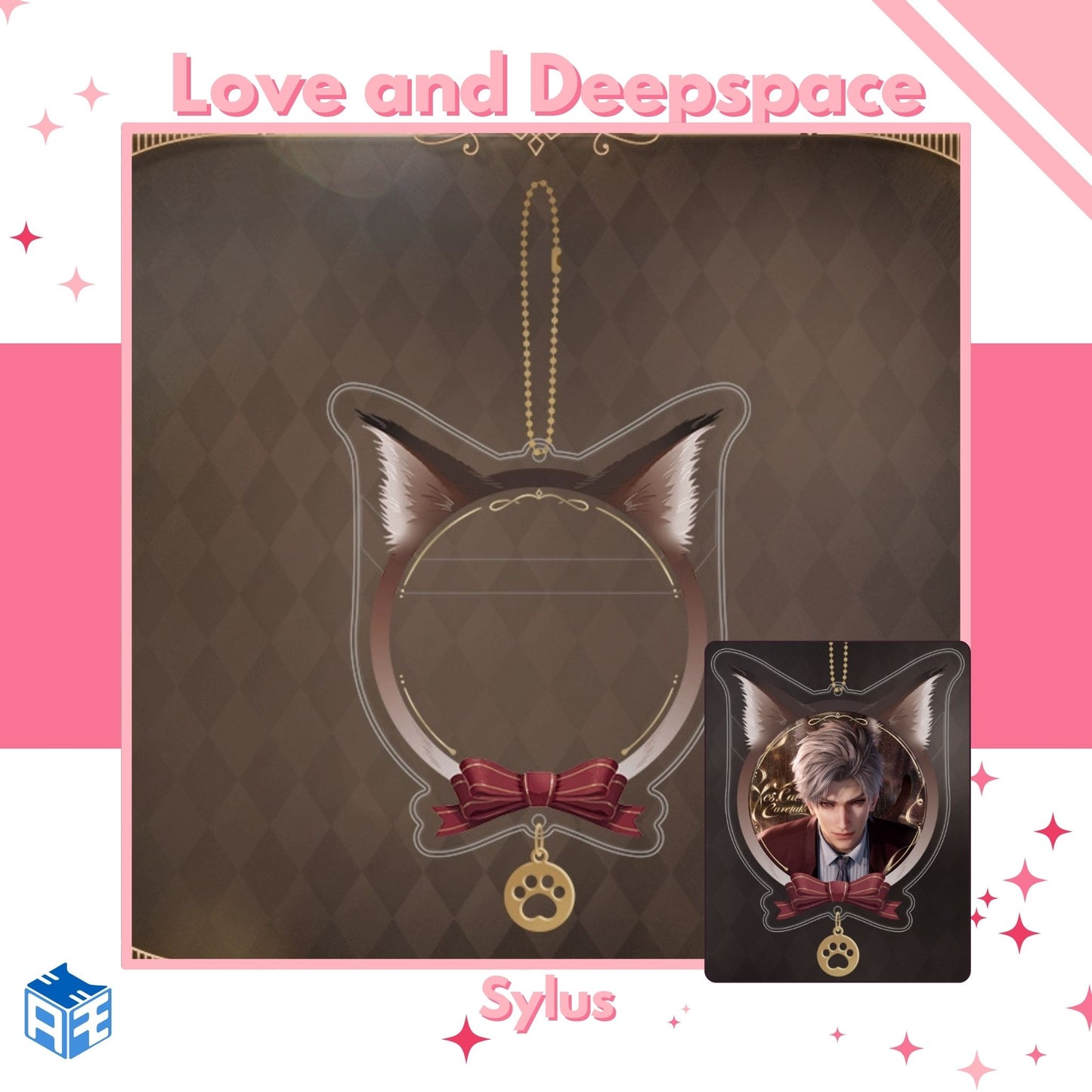[Pre-order] Love and Deepspace "Yes, Cat Caretaker" Badge Holder Charm