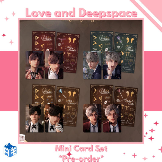 [Pre-order] Love and Deepspace "Yes, Cat Caretaker" Mini Card Set