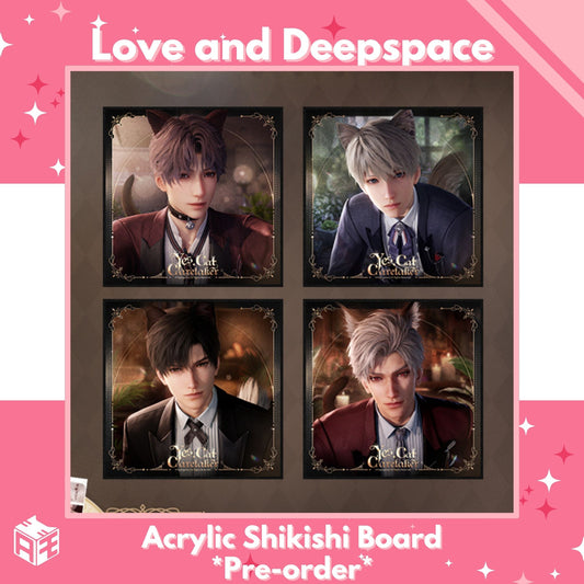 [Pre-order] Love and Deepspace "Yes, Cat Caretaker" Acrylic Shikishi Board