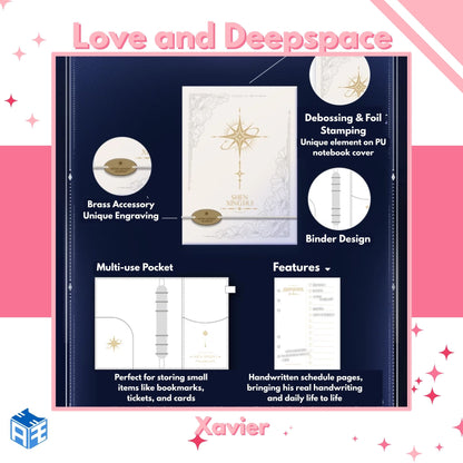 [Pre-order] Love and Deepspace "When Time Writes Back" Notebook