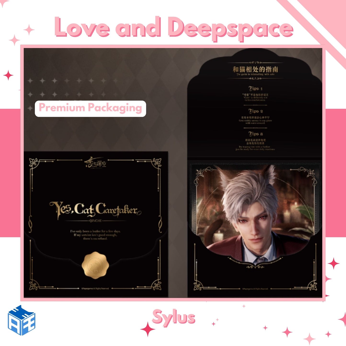 [Pre-order] Love and Deepspace "Yes, Cat Caretaker" Acrylic Shikishi Board