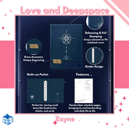 [Pre-order] Love and Deepspace "When Time Writes Back" Notebook