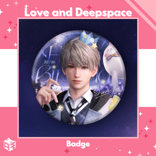 [Birthday Edition Pre-order] Love and Deepspace "Xavier: Between Stars" Badge ver.2