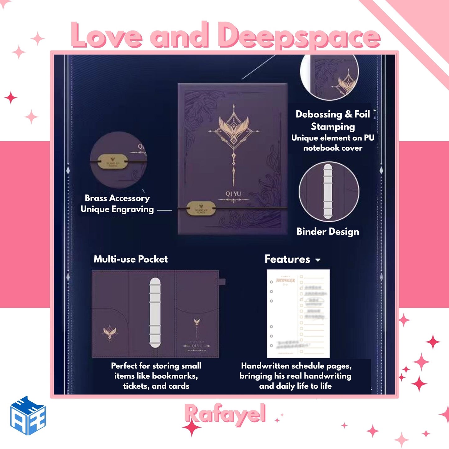[Pre-order] Love and Deepspace "When Time Writes Back" Notebook