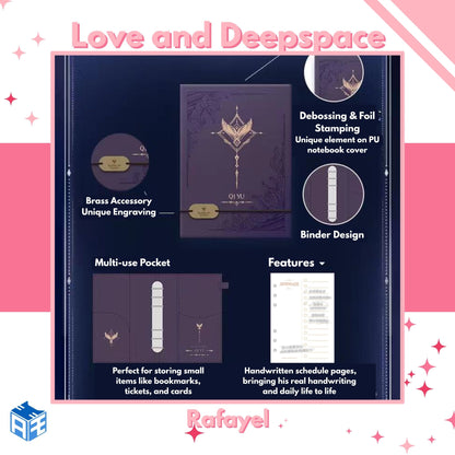 [Pre-order] Love and Deepspace "When Time Writes Back" Notebook