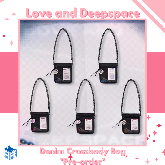 [Pre-order] Love and Deepspace "Forbidden Area" Denim Crossbody Bag