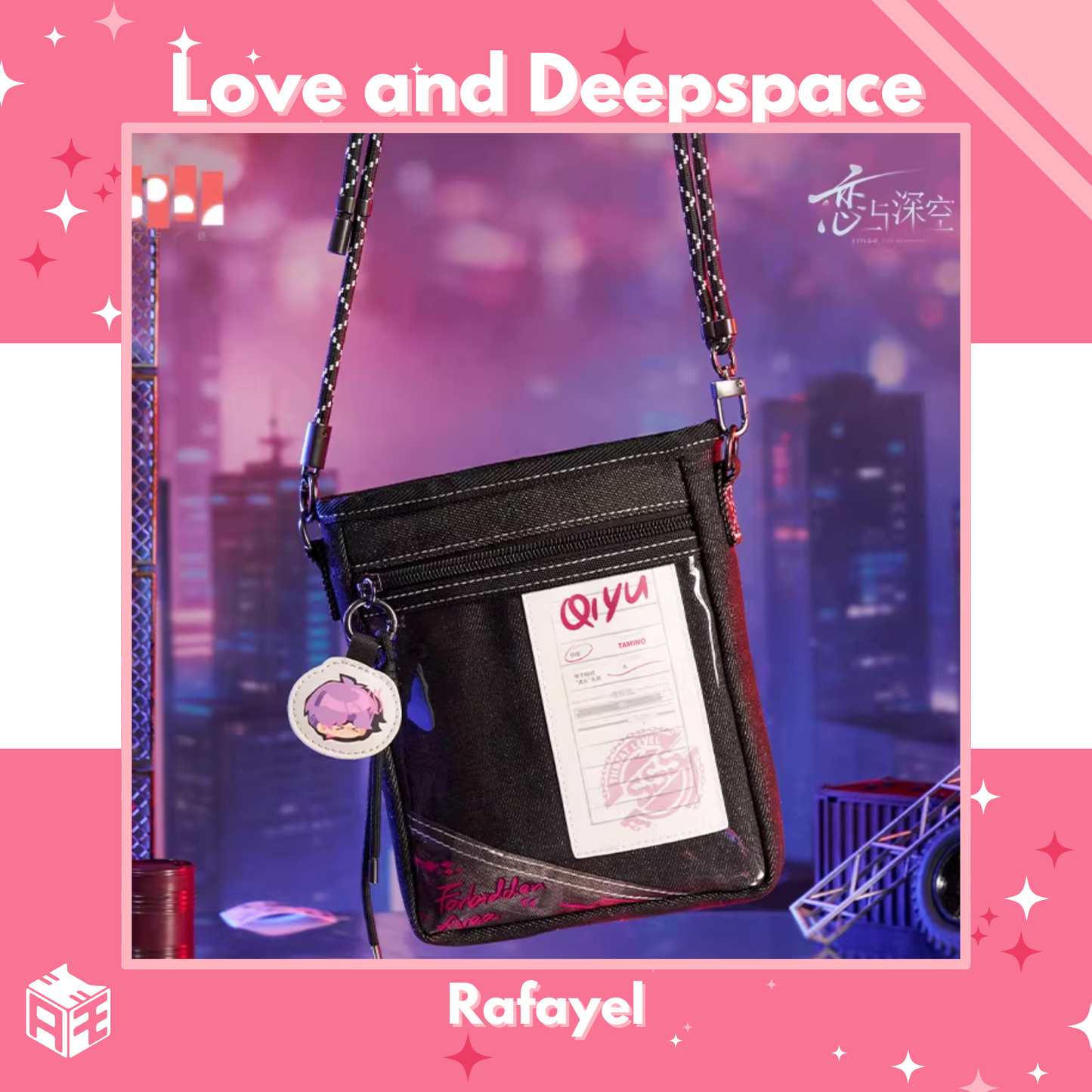 [Pre-order] Love and Deepspace "Forbidden Area" Denim Crossbody Bag