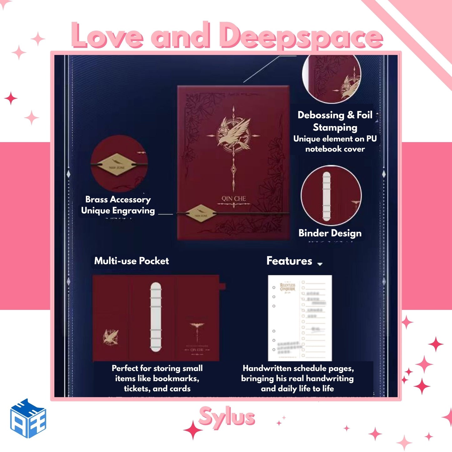 [Pre-order] Love and Deepspace "When Time Writes Back" Notebook