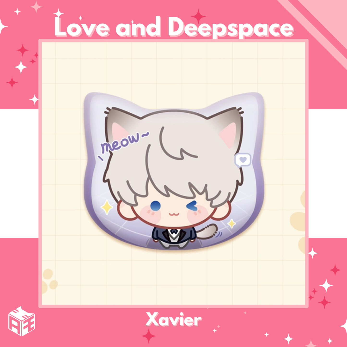 [Pre-order] Love and Deepspace "Your Cat Misses You" Cat-Shaped Badge