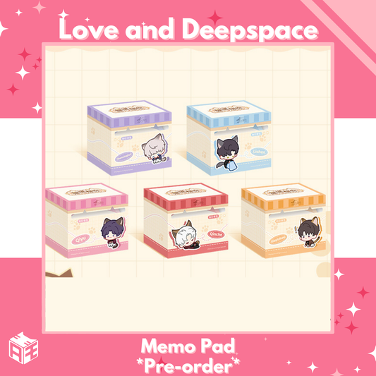 [Pre-order] Love and Deepspace "Your Cat Misses You" Pull-out Memo Pad