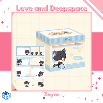 [Pre-order] Love and Deepspace "Your Cat Misses You" Pull-out Memo Pad