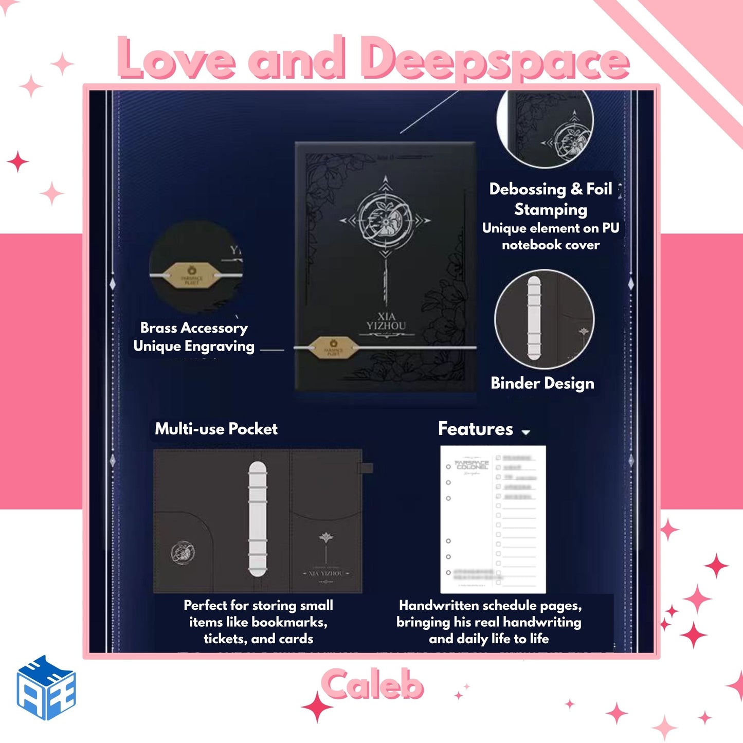 [Pre-order] Love and Deepspace "When Time Writes Back" Notebook