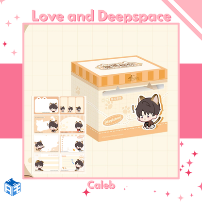 [Pre-order] Love and Deepspace "Your Cat Misses You" Pull-out Memo Pad