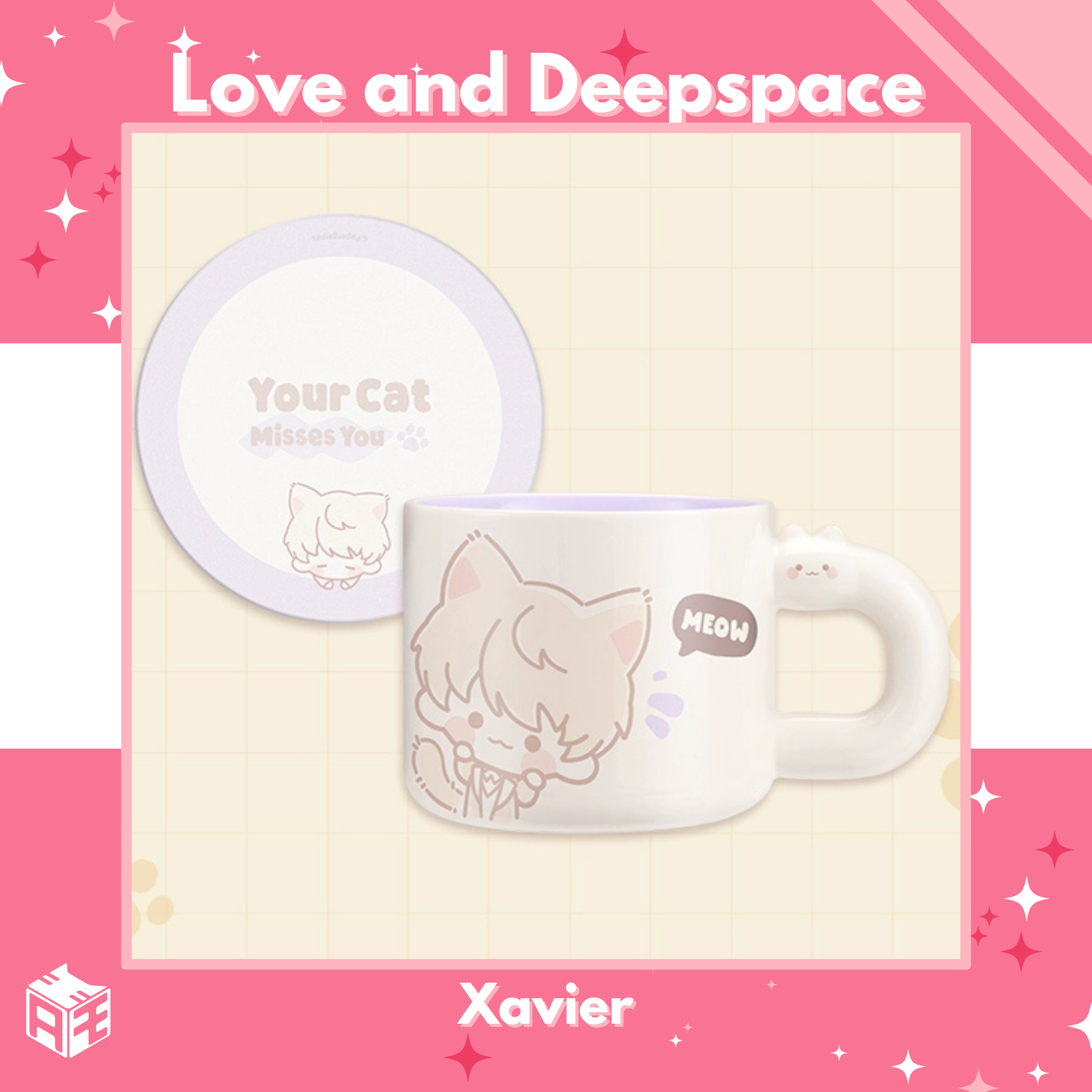 [Pre-order] Love and Deepspace "Your Cat Misses You" Mug