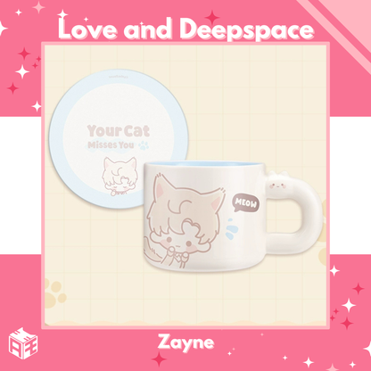 [Pre-order] Love and Deepspace "Your Cat Misses You" Mug